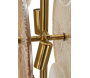 Lampadaire en métal et verre Osaka 30 x 164 cm - 7