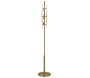 Lampadaire en métal et verre Osaka 30 x 164 cm - 149