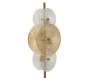 Lampadaire en métal et verre Osaka 30 x 164 cm - 5