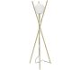 Lampadaire trépied en métal doré Glamy 55 x 155 cm - 129