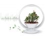 Lampe LED ludique avec jardinière intégrée et enceinte bluetooth