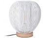 Lampe boule filaire à poser 26 cm