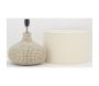 Lampe de chevet en jonc naturel - AUB-6091