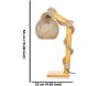 Lampe de bureau en bois Canata - ASI-0849