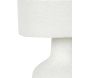 Lampe en céramique abat-jour en lin 20 x 50 cm - CMP-5345