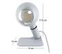 Lampe design magnétique Iride - 9
