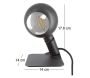 Lampe design magnétique Iride - 9