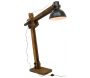 Lampe haute en bois recyclé et métal teinté Archi - AUB-4341