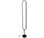 Lampe led ovale sur pied 120 cm