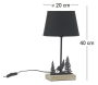 Lampe en métal montagne - AUB-6363