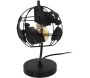 Lampe en métal noir Globe - 29,90