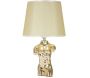 Lampe à poser en céramique Buste glam