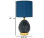 Lampe à poser en céramique et métal Flavi 15 x 30.5 cm - MAU-0519