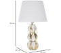 Lampe à poser en céramique et métal Glam - MAU-0911