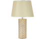 Lampe à poser en céramique et métal Glam