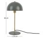 Lampe à poser en métal Bonnet 39 cm - 7