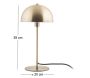 Lampe à poser en métal Bonnet 39 cm - 7