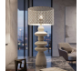 Lampe à poser en métal Carl 33 x 71 cm - MAURO FERRETTI