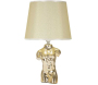 Lampe à poser en métal Glam Man 25 x 42.5 cm