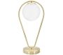 Lampe à poser en métal Glamy drop 25 x 18 x 50 cm