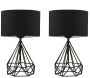 Lampe à poser en métal Loc (Lot de 2)