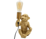 Lampe à poser en métal Monkey 17 x 14.5 x 25 cm