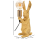 Lampe à poser en métal Rubbit 13 x 17 x 35.5 cm - MAU-0907