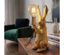 Lampe à poser en métal Rubbit 13 x 17 x 35.5 cm - MAURO FERRETTI