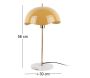 Lampe à poser en métal Waved dome - 6
