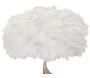 Lampe à poser en métal abat-jour plumes Slim 40 x 63 cm - 99,90