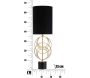 Lampe à poser en métal doré Circly 22.5 x 65 cm - MAU-0495