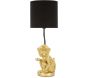 Lampe à poser en métal doré Monkey 20 x 51.5 cm