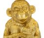 Lampe à poser en métal doré Monkey mum 30 x 49 cm - MAU-0499