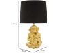 Lampe à poser en métal doré Monkey mum 30 x 49 cm - 6
