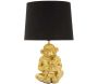 Lampe à poser en métal doré Monkey mum 30 x 49 cm