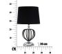 Lampe à poser en métal et pvc Darky - MAU-0494