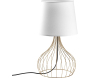 Lampe à poser en métal et tissu Telıs