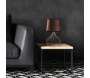 Lampe à poser en métal et tissu Telıs - HANAH HOME