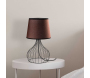 Lampe à poser en métal et tissu Telıs - HANAH HOME