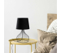 Lampe à poser en métal et tissu Telıs - HANAH HOME