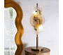 Lampe à poser en métal et verre 20 x 18 x 66 cm Osaka - MAURO FERRETTI