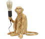 Lampe à poser en polyrésine Monkey 33 x 33 x 32 cm