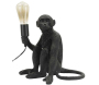 Lampe à poser en polyrésine Monkey 33 x 33 x 32 cm
