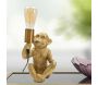Lampe à poser en polyrésine Monkey 17 x 14.5 x 25 cm - MAURO FERRETTI