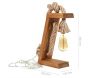 Lampe à poser en sapin et jute Kitt - ASI-0896