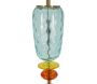 Lampe à poser en verre et métal Colorful 35 x 73 cm - 129