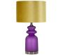Lampe à poser en verre et métal Milva