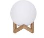 Lampe ronde avec support en bois Lune - CMP-4509