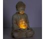 Lampe solaire en résine Bouddha - 23,90