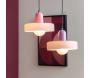 Lampe suspendue en verre Opaco Grato - PRE-1973